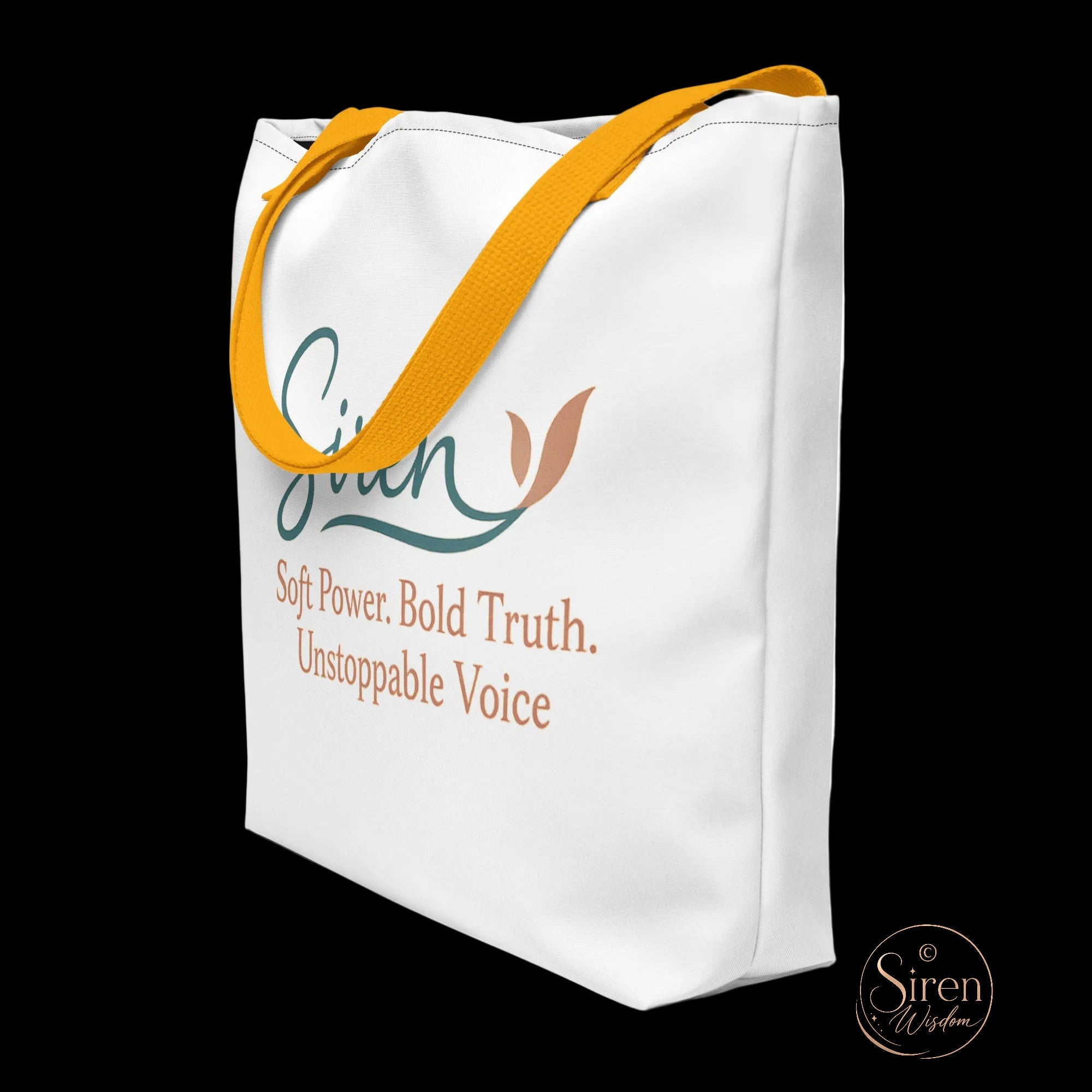 Siren Essentials All-Over Print Large Tote Bag